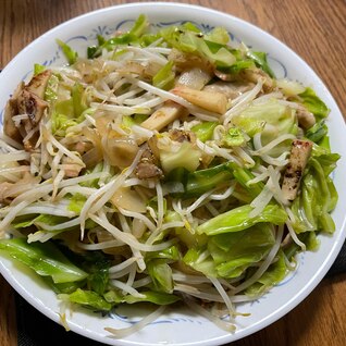 野菜たっぷりベビースター皿うどん